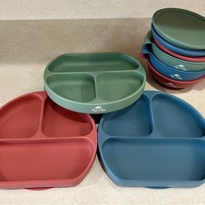 Itzy Ritzy Sweetie Silicone Plate and Bowl Set
